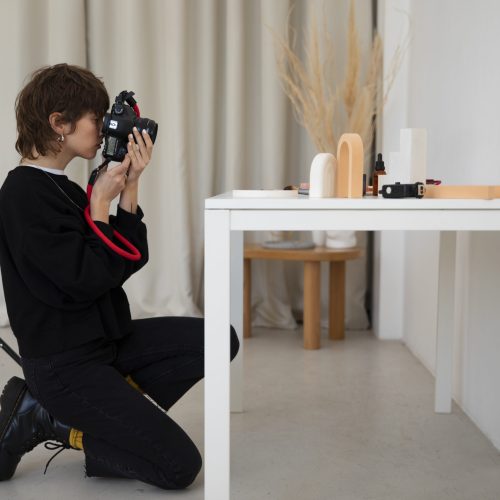 side-view-woman-working-as-photographer